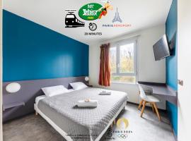 Hôtel La Nonette ASTERIX, CDG AIRPORT & PARIS CENTRE, hotel v destinácii Orry-la-Ville