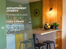 C-FORTY - piscine - plage, complex din Gassin