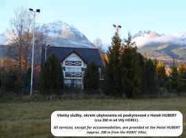 Vila Horec - depandance hotela Hubert Vital Resort – ośrodek wypoczynkowy w Wysokich Tatrych