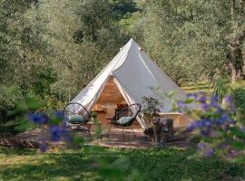 Tendù, luxury tent in Chiusanico