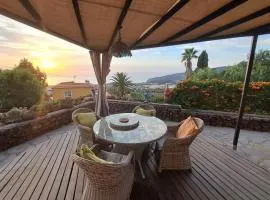 Casa Mosaico, sunset and garden