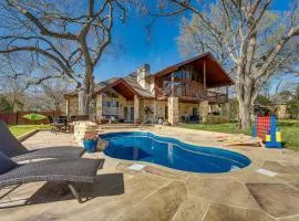 Seguin Riverfront Retreat Fishing Dock and Kayaks!