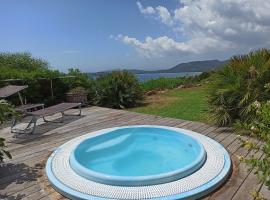 Villa classée 5* 7 chambres piscine spa plage à 5', hotel din Sainte-Lucie de Porto-Vecchio