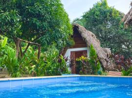 ECO-Hotel Amanecer Tayrona dentro del parque tayrona、エル・ザイノのキャンプ場