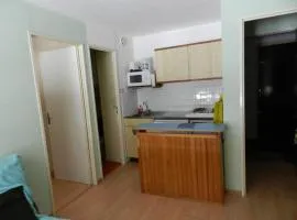 Studio cabine proche pistes avec balcon, ascenseur et casier à skis - FR-1-557A-55