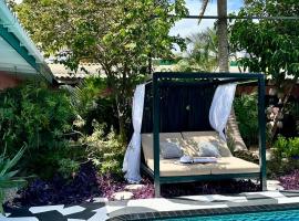 THUISHAVEN boutique mini-resort - fantastic garden and large pool - adults only, hotel en Willemstad