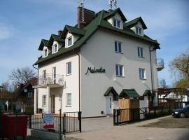 Pensjonat Melodia, hotel a Pobierowo