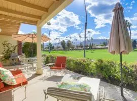 Palm Desert Condo with Patio and Golf Course Views