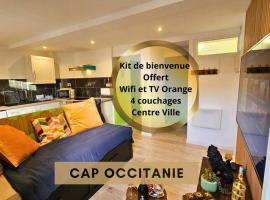 Cap-vert Evasion *Centre-ville*Cap Occitanie*005, hotel a Limoux