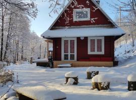 Chatky u potoka chatka n3, beach hotel in Olešnice v Orlických horách