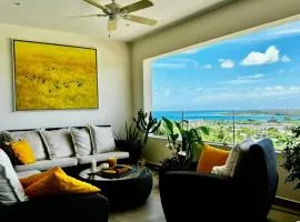 Penthouse avec vue panoramique sur la baie de Tamarin