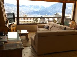 Vue Mont Blanc et toute la chaîne, hotel na may pool sa Combloux