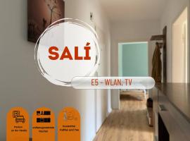 Sali - E5 - WLAN, TV, Waschmaschine, apartman Essen városában