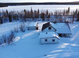 Arctic Cottage Kiruna, Groups, cabaña o casa de campo en Kiruna