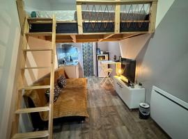 La Tiny : Adorable petit studio /parking gratuit., cabaña o casa de campo en Angulema