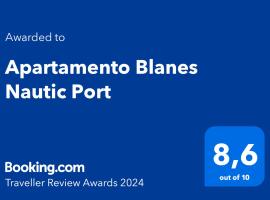 Apartamento Blanes Vela Port, hotel en Blanes