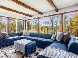 Catskills Delaware River Modern Colonial Getaway