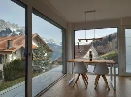 Apartment Panorama am Walensee in Neubau-Villa