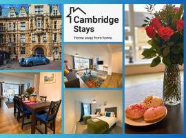 Cambridge Stays Riverside 2BR Flat-Walk to Centre-Parking-Balcony, apartmen di Cambridge