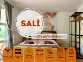 Sali - E2 - WLAN, Balkon, TV
