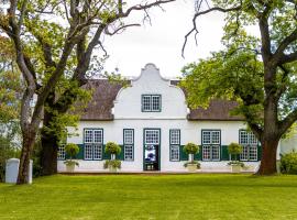 Hawksmoor House, hotel dicht bij: Giraffe House, Stellenbosch