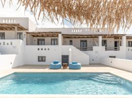 Magnificent Naxos Villa | 3 Bedrooms | Villa Jimbei | Beautiful Sea Views and Private Pool | Naxos: Agia Anna Nakşa şehrinde bir otel