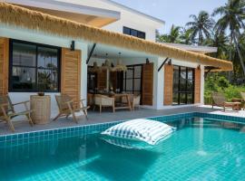 Luxury Beachhouse Manao Villas, hotell i Ko Lanta