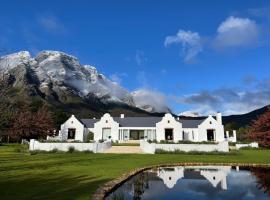 Chambray Estate - The Terraces in the Vines, country house in Franschhoek