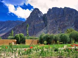 La Shayok Resort, poilsio kompleksas mieste Nubra