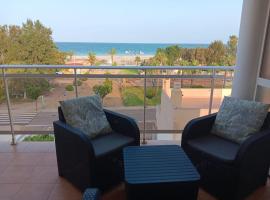 Apartamento en Xilxes con preciosas vistas al mar, hotel u gradu Chilches
