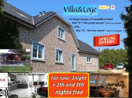 Villa&Loge, готель біля визначного місця Henri Chapelle Golf, у місті Lontzen