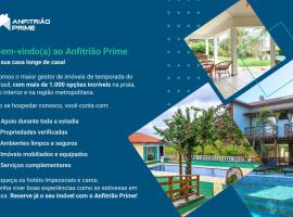 Casa com churrasq, piscina e Wi-Fi em Criciuma SC, rumah kotej di Criciúma