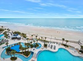 Luxury 10th Floor 1 BR Condo Direct Oceanfront Wyndham Ocean Walk Resort Daytona Beach | 1006, hotel in Daytona Beach