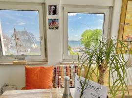 3SZ Penthaus Luna am Sandstrand mit Meerblick & Balkon, sewaan penginapan tepi pantai di Lübeck