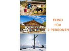 Urlaub mit Hund im Familienparadies MoNi, FeWo 15, hotel en Thiersee