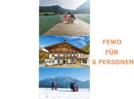 Familienfreundliche Ferienwohnung im schönen Thierseetal, FeWo 16, hotel di Thiersee