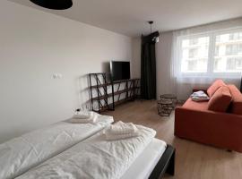 2 room Apartment with terrace, new building, B1, cheap hotel in Bratislava