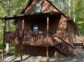 Deluxe Cabin #8 w/Jacuzzi at Patoka 4 Seasons Resort，Mitchell的飯店