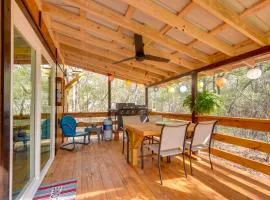 Cabin with Deck and Fire Pit 2 Mi to Holden Beach!