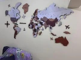 Taher's family -price appears for a bed in double bedroom