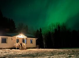 Sixty Six Degrees North - Lapland Home & Forest, počitniška hiška v mestu Överkalix