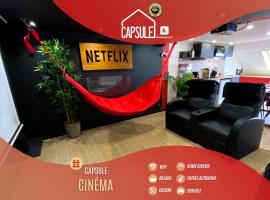 Capsule Cinéma - Balneo home cinema playstation 5, apartment in Valenciennes