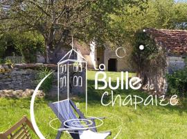 la bulle de Chapaize, počitniška nastanitev v mestu Chapaize