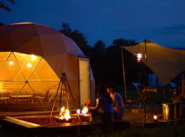 真狩村焚き火キャンプ場, Glampingunterkunft in Makkari