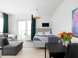 New 2BR design home with sauna Espoo Park, family hotel in Espoo
