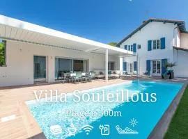 Villa Souleillous, basco landaise de prestige, 500m de la plage