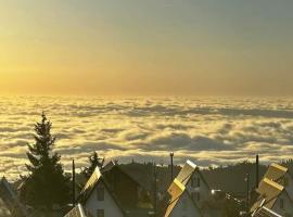 Chal&eacute; Zimbro, Serra da Estrela, Penhas da Sa&uacute;de，佩亞斯達紹德的木屋
