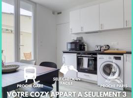 Cozy Appart 4 Proche gare - Cozy Houses, departamento en Palaiseau