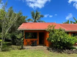 Cabañas Tangaroa y Hamea、ハンガ・ロアのバケーションレンタル