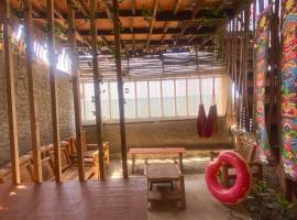 Kubo house by the ocean in San Fernando, La Union、サンフェルナンドのコテージ